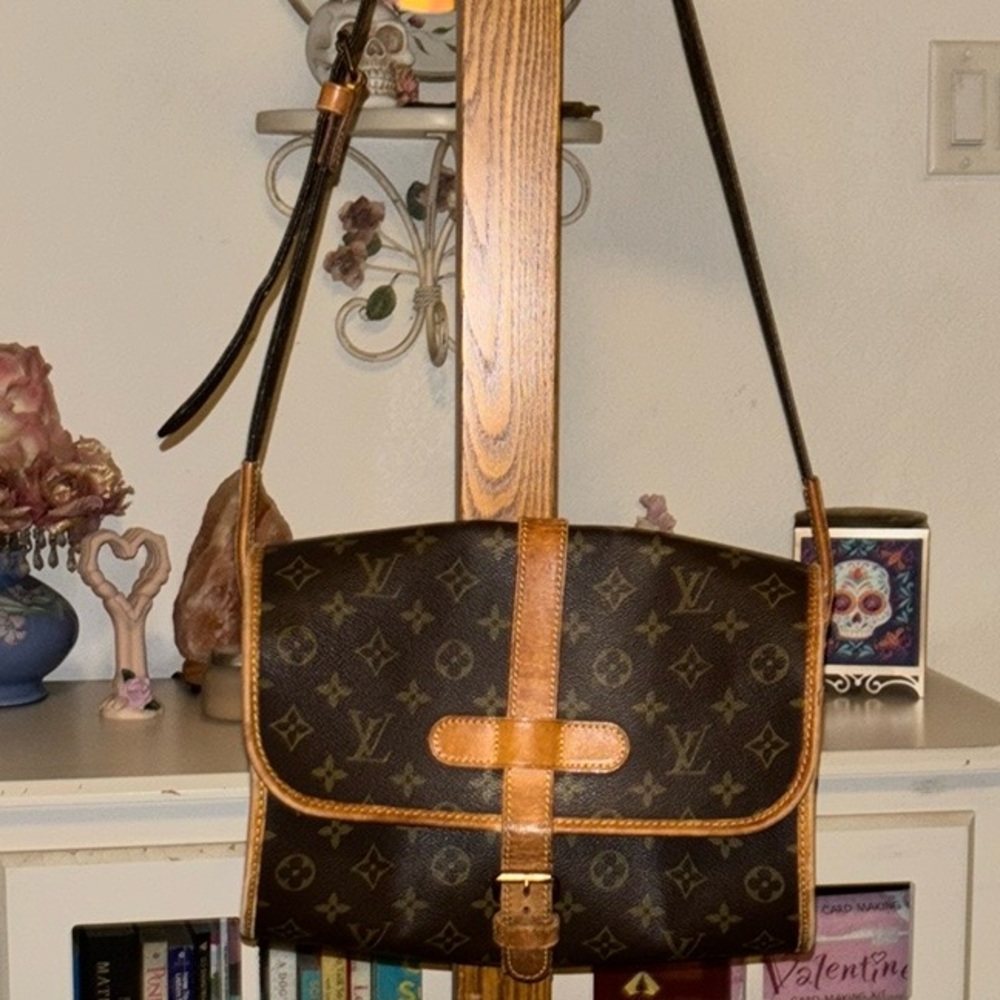Louis Vuitton Brown Crossbody Bag